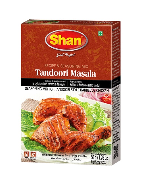 Mix di spezie per pollo Tandoori Masala Shan 100g. (2x 50g.)